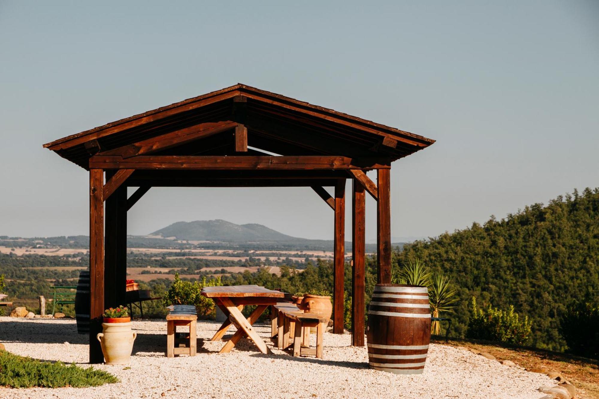 Poggio Al Vento Villa Manciano Eksteriør billede